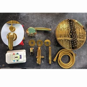 تصویر شیر حمام کروم 