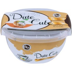 تصویر میوه خشک نازگیل با خرما(حبه ای) حبه میوه خشک نارگیل با خرما