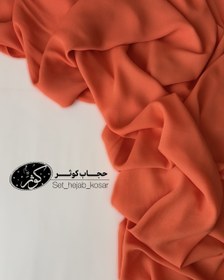 تصویر روسری کرپ حریر 