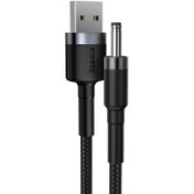 تصویر کابل شارژ 1 متری DC 3.5MM بیسوس CADKLF-G1 Baseus CADKLF-G1 Cafule USB To DC 3.5MM 1m Cable