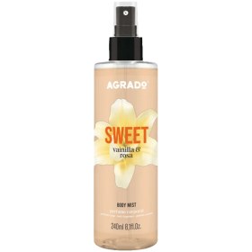 تصویر بادی میست وانیل شیرین و رز آگرادو | Agrado Body Mist Sweet Vanilla & Rose 240 ml 