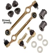 تصویر کیت جلوبندی امیرنیا مدل فلزی مناسب برای پراید صبا مجموعه 16 عددی 