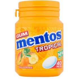 تصویر آدامس استوایی بدون شکر منتوس (56 گرم) mentos mentos