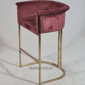 تصویر صندلی اپن دورن - ۵۰ سانتی متر / مشکی / دایاموند dorne stool bar