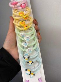 تصویر کش مو فنری،سیم تلفنی 