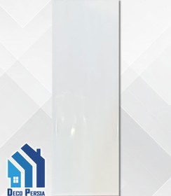 تصویر کاشی خاک‌سفید جگوار 30×10 کالکشن نیو رستیک سفید براق 