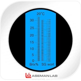 تصویر دستگاه رفرکتومتر شیرینی سنج و چگالی سنج آبجو 