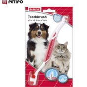 تصویر مسواک سگ و گربه بیفار (Beaphar Dog And Cat Toothbrush) 