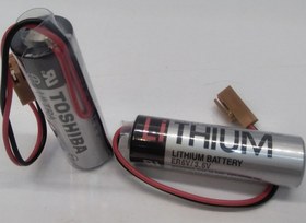 تصویر باطری لیتیوم توشیبا TOSHIBA LITHIUM ER6V/3.6 