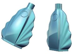 تصویر مدل سازی شیشه عطر در CATIA Modeling of Perfume Glass in CATIA