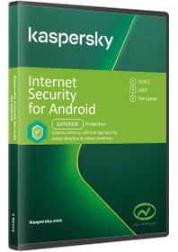 تصویر کسپرسکی اینترنت سکیوریتی اندروید ۱ کاربره Kaspersky Internet Security for Mobile 1 Device