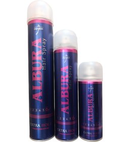 تصویر اسپری حالت دهنده مو آلبورا ۲۵۰ میل Hair spray 250 ml