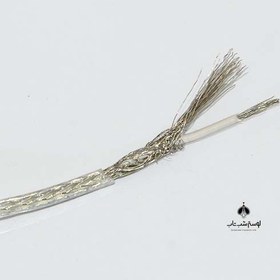 تصویر سیم برق لوستر شیشه ای ۱۸ رشته روکش دار 