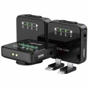تصویر میکروفون بی سیم گرین لاین مدل GLM-PROFESSIONAL Wireless Mic Wireless Microphone 2 Users GREEN LION Model GLM - PROFESSIONAL