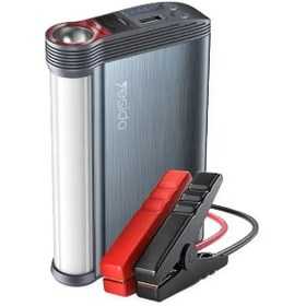 تصویر جامپ استارتر یسیدو YESIDO مدل YP36 با ظرفیت 10000mAh YESIDO jump starter model YP36