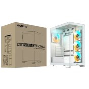 تصویر کیس گیمینگ گیگابایت C500 PANORAMIC STEALTH ICE 