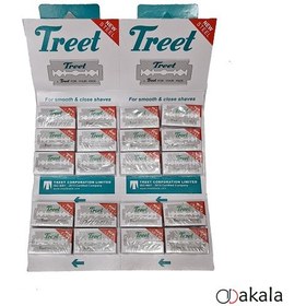 تصویر تیغ سنتی تریت بسته 20 عددی 