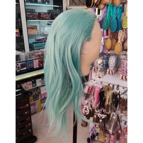 تصویر مانکن مو مخصوص شینیون و بافت مدل آمبره Hair mannequin for chignon and ombre texture