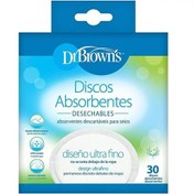 تصویر پد سینه 30 عددی دکتر براونز Dr Browns پد سینه 30 عددی دکتر براونز Dr Browns