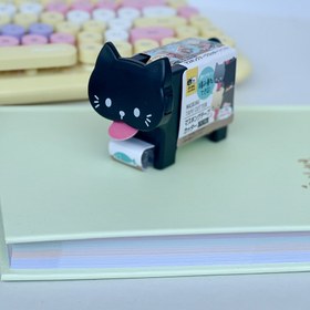 تصویر جاچسبی فانتزی طرح گربه 