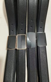 تصویر کمربند مردانه کلاسیک - مشکی 