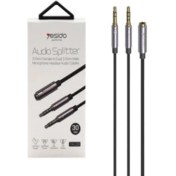 تصویر کابل تبدیل لایتنینگ به YESIDO YAU 29 AUX 