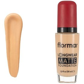 تصویر کرم پودر مات 24 ساعته لانگ ور Longwear Matte Foundation 