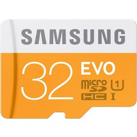 تصویر کارت حافظه سامسونگ با ظرفیت 32 گیگابایت ا EVO 32GB microSDHC UHS-I Card EVO 32GB microSDHC UHS-I Card