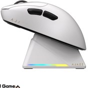 تصویر موس گیمینگ بی سیم ایجز به همراه داک شارژ مدل Ajazz AJ179 Pro 8K 
