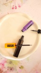 تصویر خط چشم نمدی کالیستا مشکی ضدآب با ماندگاری بالا - مویی نارنجی 