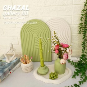 تصویر ست دکوری سبز 