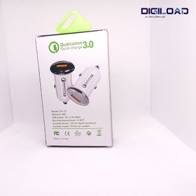 تصویر شارژر فندکی مدل Qualcomm3 