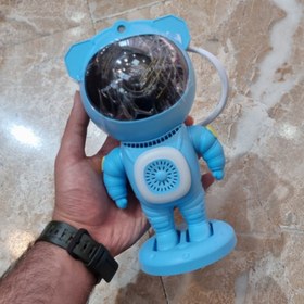 تصویر گجت آدم آهنی رقص نور و اسپیکر 