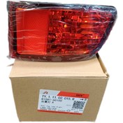 تصویر شبرنگ عقب خودرو تویوتا پرادو 