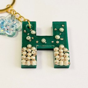 تصویر جاکلیدی رزینی حرف H کد 27 