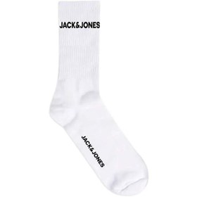 تصویر 12179475 Jacbasic Logo Tennis Sock 5 Pack Noos Beyaz 