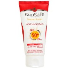 تصویر کرم ضد آفتاب فاقد چربی spf40 آقایان سان سیف 