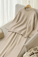 تصویر ست بافت - کرم 