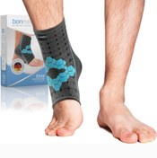 تصویر قوزک بند پا طبی/ ورزشی برند bonmedico سایز لارج و ایکس لارج bonmedico Ekto Ankle Support – Comfortable Sports Ankle Brace – Ankle Brace for Men and Women (XL) (Left/Right)