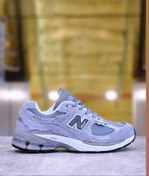 تصویر کتانی نیو بالانس ۲۰۰۲ آر طوسی آبی چرم 