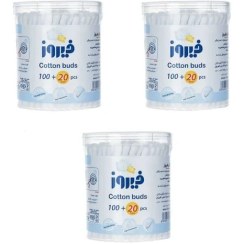 تصویر گوش پاک کن فیروز مدل high absorbency بسته 3 عددی 