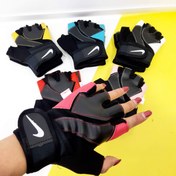 تصویر دستکش بدنسازی زنانه مچبند دار پاکستانی 