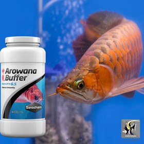 تصویر بهینه ساز آب آکواریوم آروانا بافر سیچم seachem Arowana Buffer