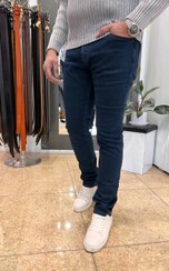 تصویر شلوار جین مردانه لاکارینو مدل راسته Mini با پارچه دنیم کشی - 38 Lacarino Men's Mini Stretch Denim Jeans