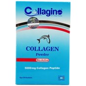 تصویر ساشه کلاژن بسته 30 عددی کلاژینو Collagino Collagen Powder 30 Sachet