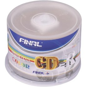 تصویر CD خام فینال Final Color بسته 50 عددی 
