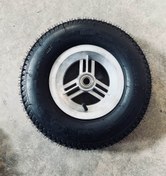 تصویر چرخ کامل فرغون بادی ۶ لایه رینگ آلومینیوم Aluminum wheel