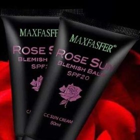 تصویر سی سی کرم گل رز مکس فسفر Max Phosphor Rose Cream CC