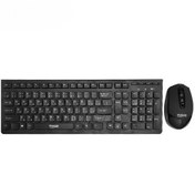 تصویر کیبورد و ماوس وایرلس مجستیک Majestic WKM- 3 Wireless Mouse &amp; Keyboard Majestic WKM- 3 Wireless Mouse &amp; Keyboard