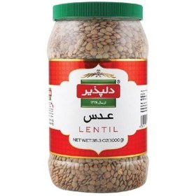 تصویر عدس پت 1 کیلوگرم دلپذیر 